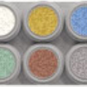 Grimas water make-up/schmink, assortiment parelmoerkleuren, 6 napjes