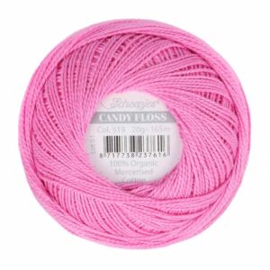 Scheepjes candy floss borduurkatoen / haakkatoen, 20 gram, lichtroze