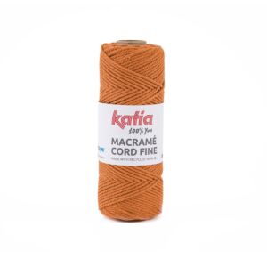 Katia macrame cord fine, 2,5 mm, 220 gram, c.a. 100 meter, oranje
