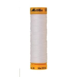 Amann Mettler Seralon knoopsgatengaren 30 meter 100% polyester – Kleur 2000, wit
