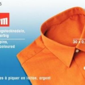 PRYM spelden messing vernikkeld 30x0,80mm 500gr