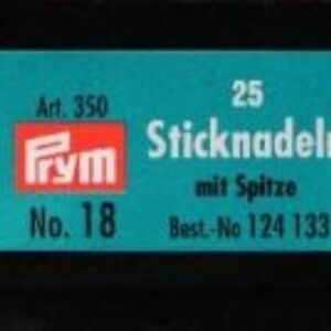 Prym borduurnaalden met punt 25st nr.18