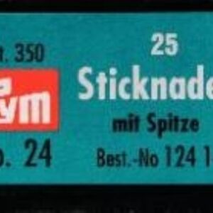 Prym borduurnaalden met punt 25st nr.24