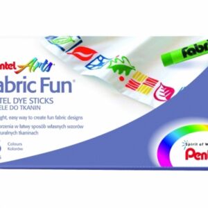 Pentel textielkrijt assortiment 15 stuks