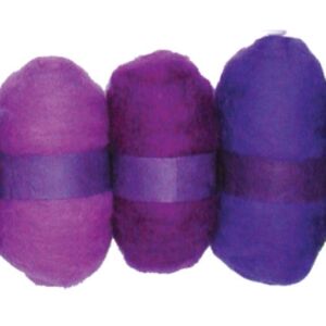 Bhedawol/schapenwol, 5x25gr, paarstinten