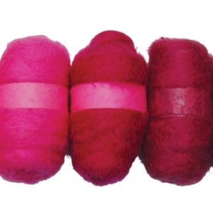 Bhedawol/schapenwol, 5x25gr, rozetinten