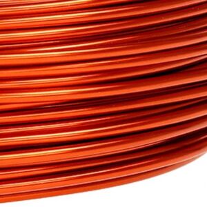 OUTLET Alu draad / aluminiumdraad, 2 mm, 5 meter oranje