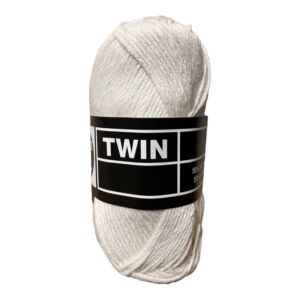 Twin katoen- en acrylgaren, 50 gram, ivoor