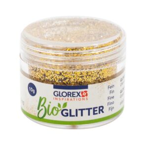 Bio glitter fijn, 10 gram, goud