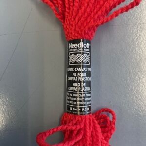 OUTLET Needloft nylongaren/nylontouw, 9,2 meter, rood
