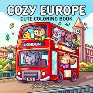 Cozy Europe, comfy kleurboek