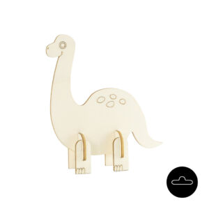 Houten lasergesneden insteek bouwpakket, Brontosaurus