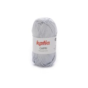 Katia Capri gemerceriseerd katoengaren, 50 gram, 82157 parelwit