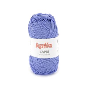 Katia Capri gemerceriseerd katoengaren, 50 gram, 82206 lavendel
