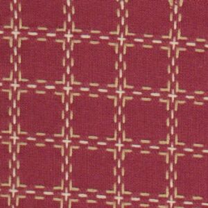 Beiersbont doorstopstof, 160 cm, bordeaux-honing