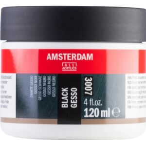 Talens Gesso, 120 ml, zwart