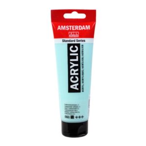 Talens Amsterdam acrylverf, 120 ml, 660 Turkooisgroen licht