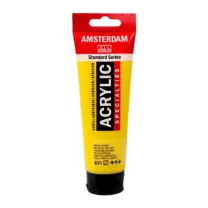 Talens Amsterdam acrylverf, 120 ml, 831 Metallic geel
