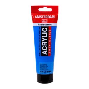 Talens Amsterdam acrylverf, 120 ml, 834 Metallic blauw