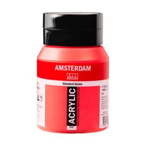 Talens Amsterdam acrylverf, 500 ml, 832 Metallic rood