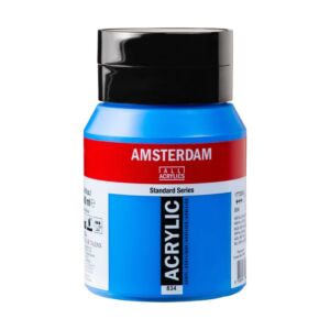 Talens Amsterdam acrylverf, 500 ml, 834 Metallic blauw