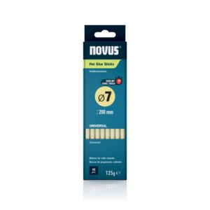 Novus lijmpatronen universeel 7mm, lengte 20 cm, 16 stuks