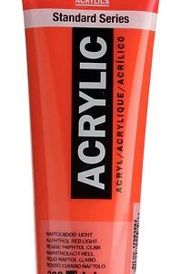 Talens Amsterdam acrylverf, 120 ml, 398 Naftolrood licht
