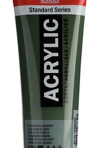 Talens Amsterdam acrylverf, 120 ml, 622 Olijfgroen Donker