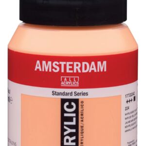 Talens Amsterdam acrylverf, 500 ml, 224 Napelsgeel rood