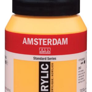 Talens Amsterdam acrylverf, 500 ml, 253 Goudgeel