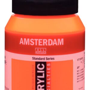 Talens Amsterdam acrylverf, 500 ml, 257 Reflexoranje