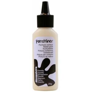 Decopatch patchliner contourpaint, 20 gram, roomkleurig